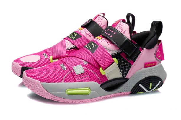 Li-Ning Way of Wade AC9 V2 Neon “Rainbow” Pink Basketball Shoes ...
