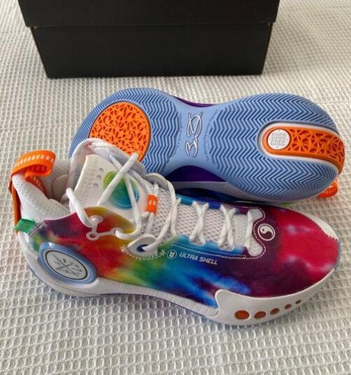 LiNing WOW9 Shadow 3 Rainbow Fashion Basketball Shoes LiNing Way of