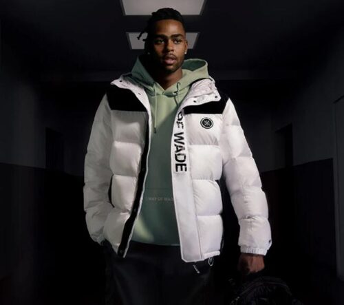 LiNing Way of Wade D'Angelo Russell Men's 3D Cut Premium Goose Down Jacket for New York Fashion Week