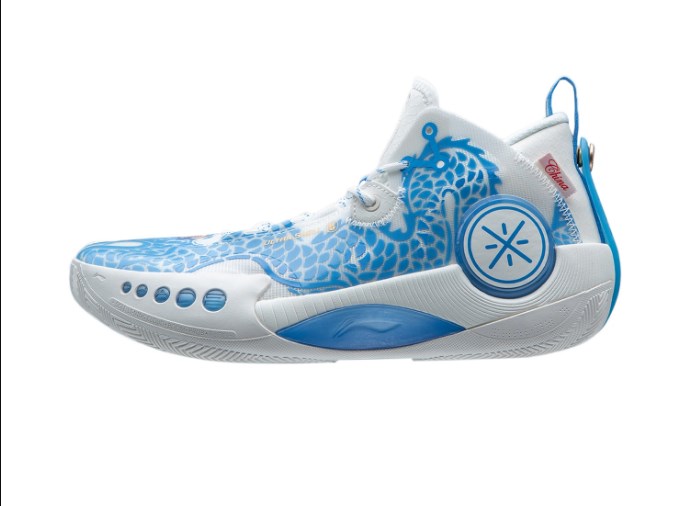 LiNing WOW9 Shadow 3 Blue and White Porcelain Fashion Basketball Shoes