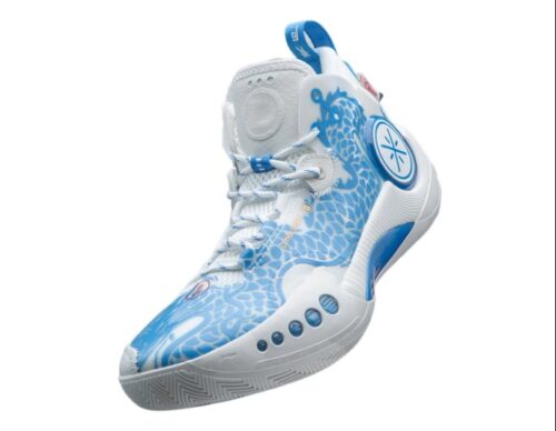 LiNing Way of Wade 9 Shadow White Blue Porcelain