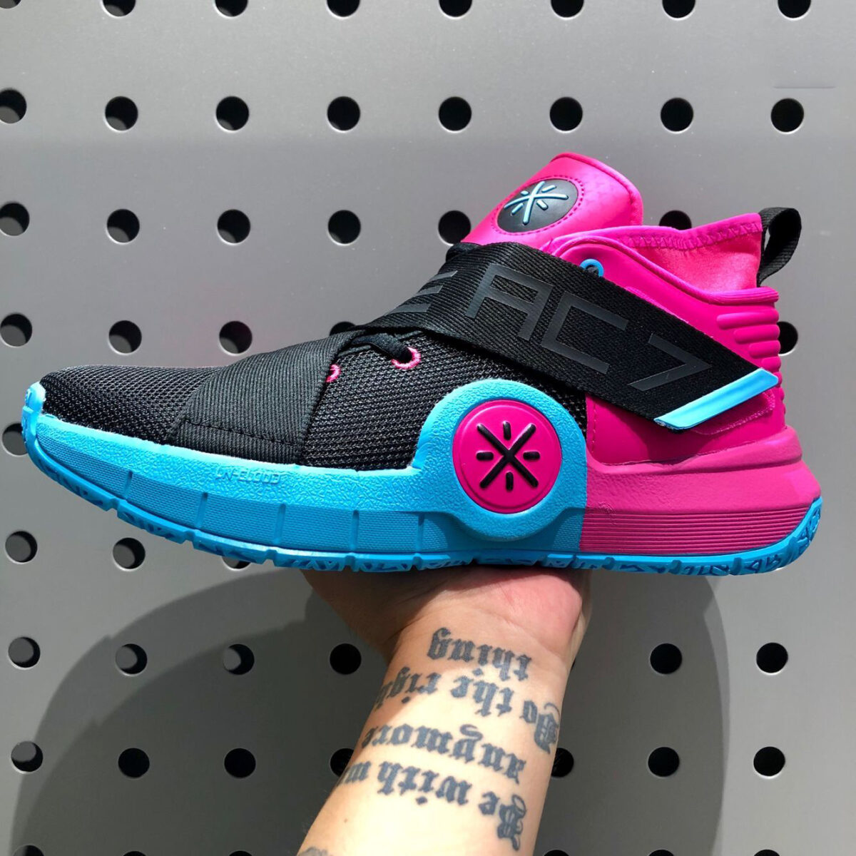 Lining Way Of Wade All City 7 Miami” Black Pink Blue Fashion