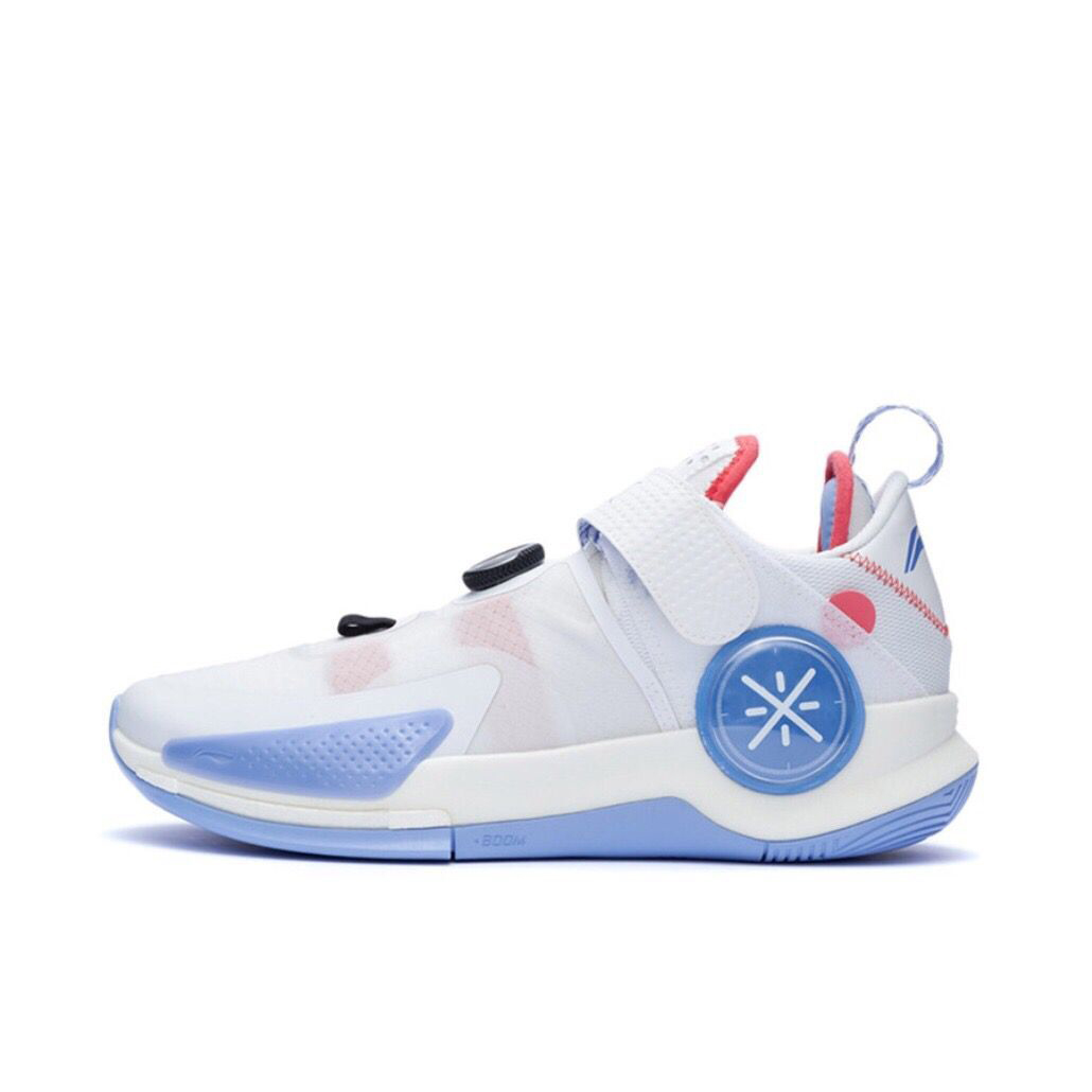 LiNing Way of Wade 10 “TNS” Fashion Basketball Shoes in White/Blue