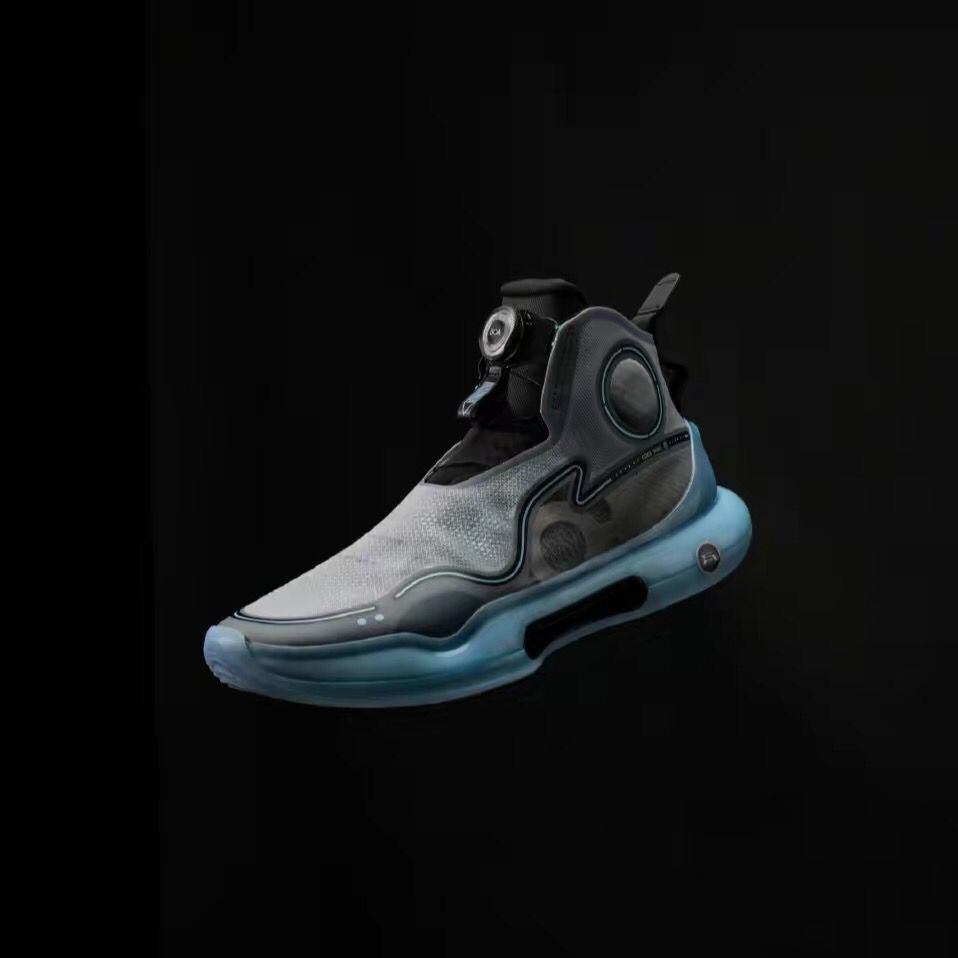 LiNing Yushuai Evolution High Premium Boom Fashion Basketball Shoes Grey
