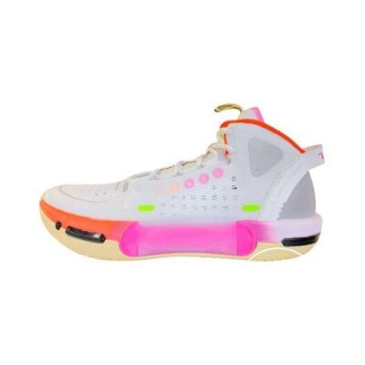 Li-Ning Wade Shadow 4 of WOW 10 Blossom Basketball Shoes White/Pink/Red ...