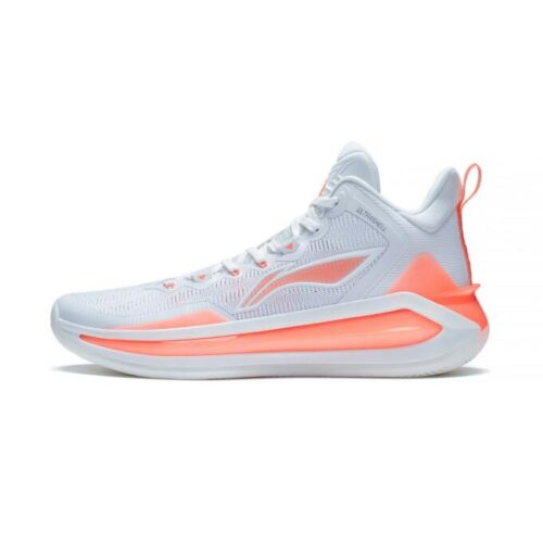 Ning Liren Sharp Edge 3 White Orange ABAS089-6 Professional Basketball Shoes