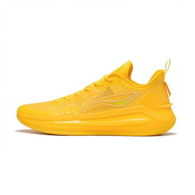 LiNing LiRen 3 V2 Low Sunshine Boom Basketball Shoes Yellow
