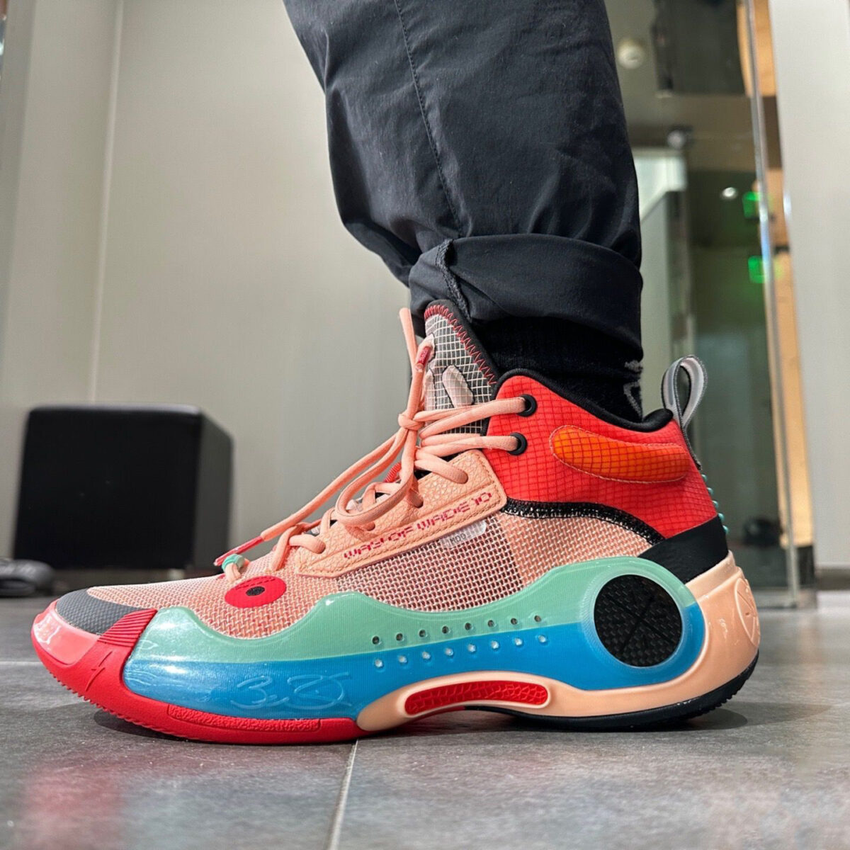 LiNing Way of Wade 10 Art “Dance” Limited PE Basketball Shoes LiNing