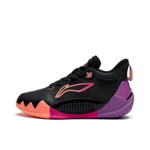 Li Ning Jimmy Buttler JB1 “Tough” Basketball Shoes For Kids Youth Boys and Girls Black Orange purple