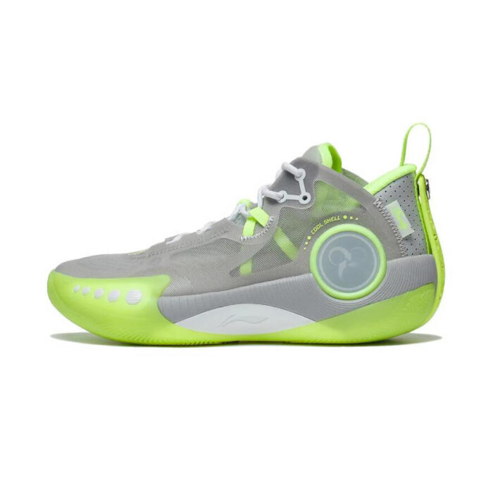 2023 LiNing Way of Wade Shadow 3 "Coin Grey" Neon Green Upgraded Boom Summer Edition Basketball Shoes