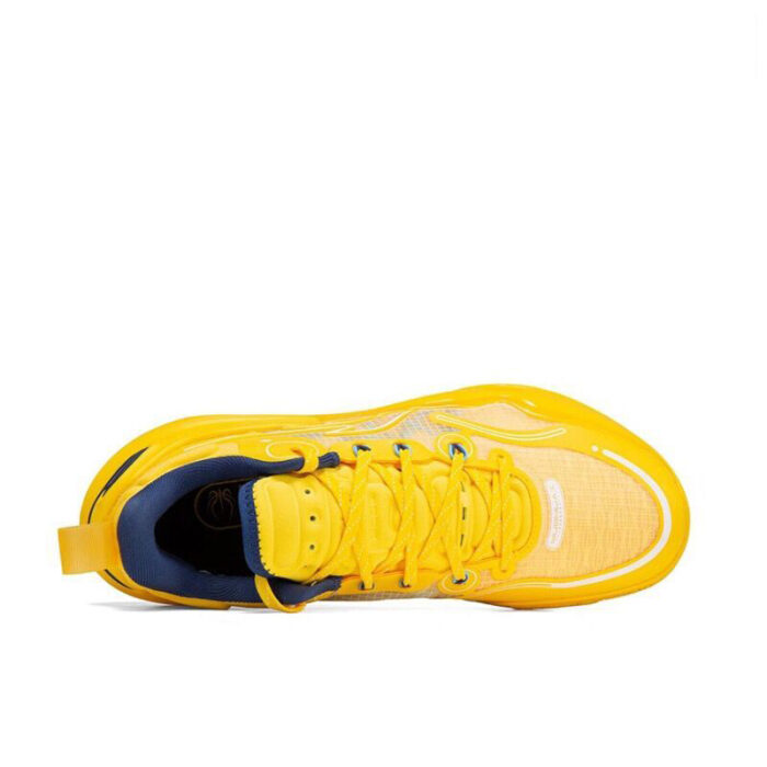 LiNing Yushuai 16 V2 Low "Marquette" Premium Boom Basketball Shoes Yellow - Image 4