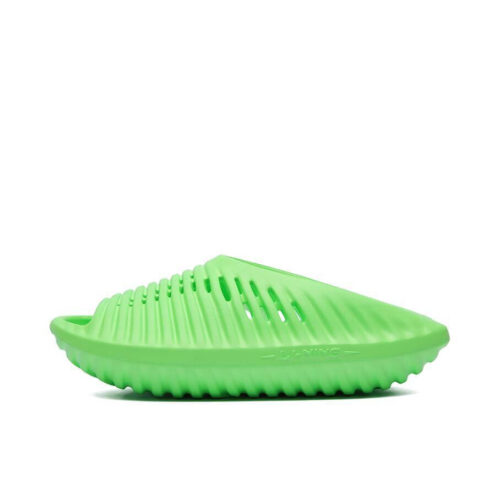 LiNing "Fluorescent light green "Slay Summer Party Fashion Slides For Men and Women