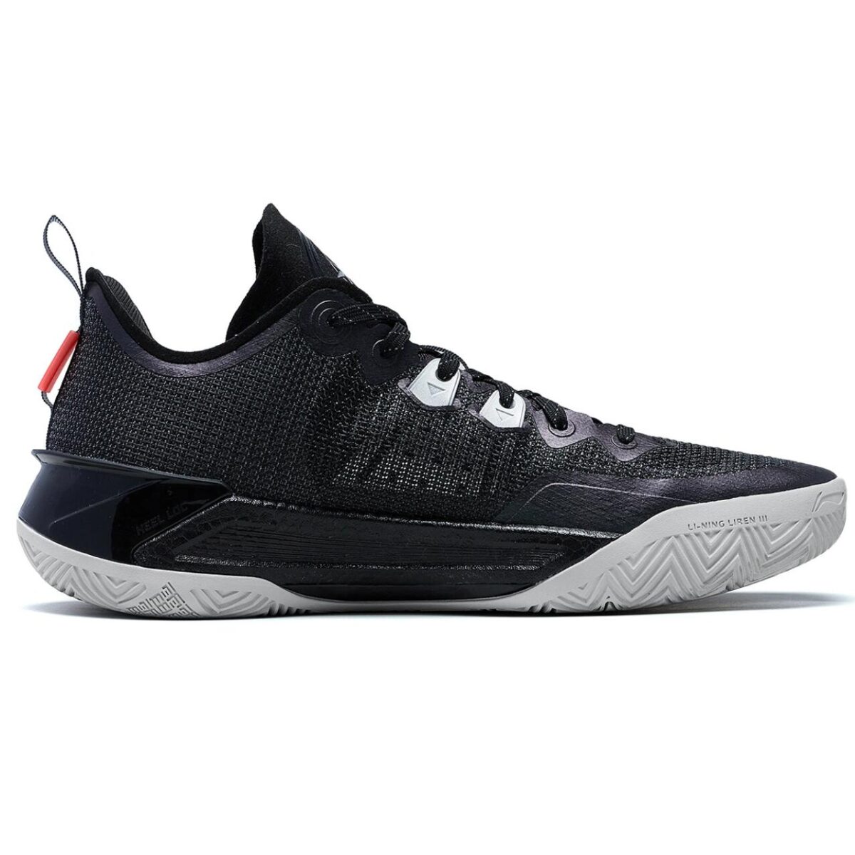 LiNing LiRen3 V2 Low “Obsidian” Premium Boom Basketball Shoes LiNing