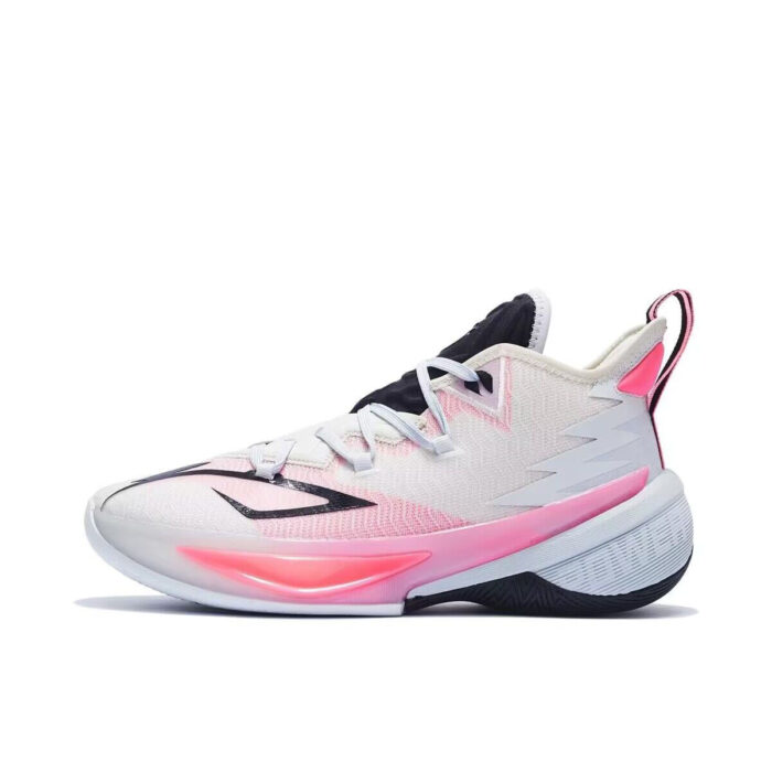 Li Ning Power 9 Premium Air Attack Basketball Shoes White/ Pink/ Black