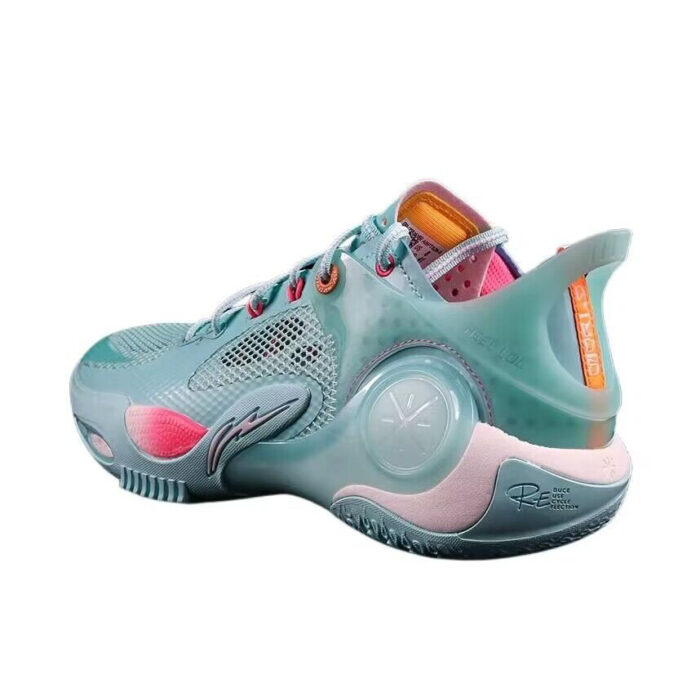 Li-Ning Way of Wade Fission 8 Infinity "Miami Dolphins" Premium Boom Outdoor Basketball Shoes - Image 4