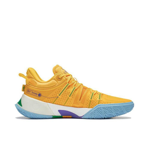 Buy Li-Ning CJ McCollum Power V Men Professional Basketball Shoes Lining  Cushioning Athletic Sport Shoes Sneakers Yellow ABAP025-2D US 8 at