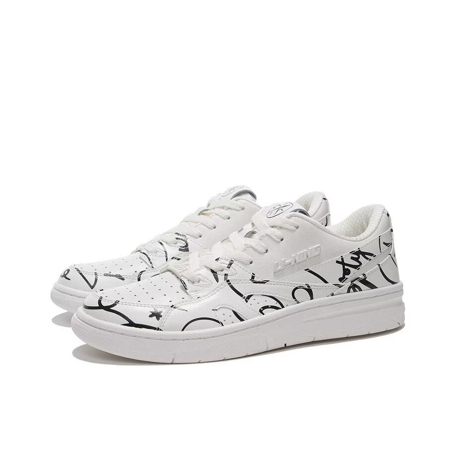 LiNing Way of Wade x Artist DFT Collaboration Casual Sneakers for Men Women Youth Kids - Image 2