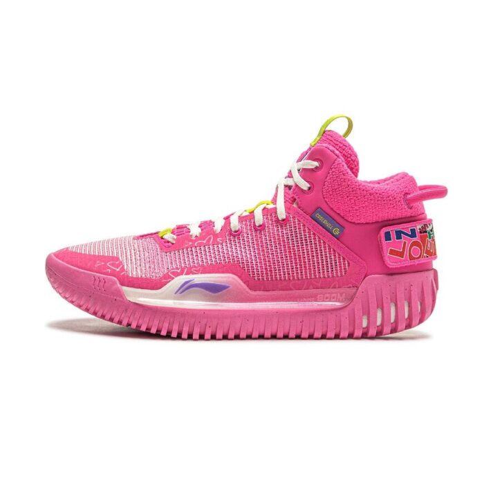 Li-Ning BadFive 3 Premium Boom Basketball Shoes in Pink