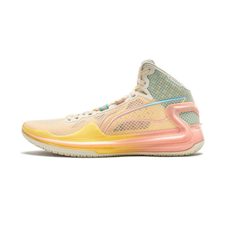 Li-ning Liren 4 High “grapefruit” Premium Boom Basketball Shoes 