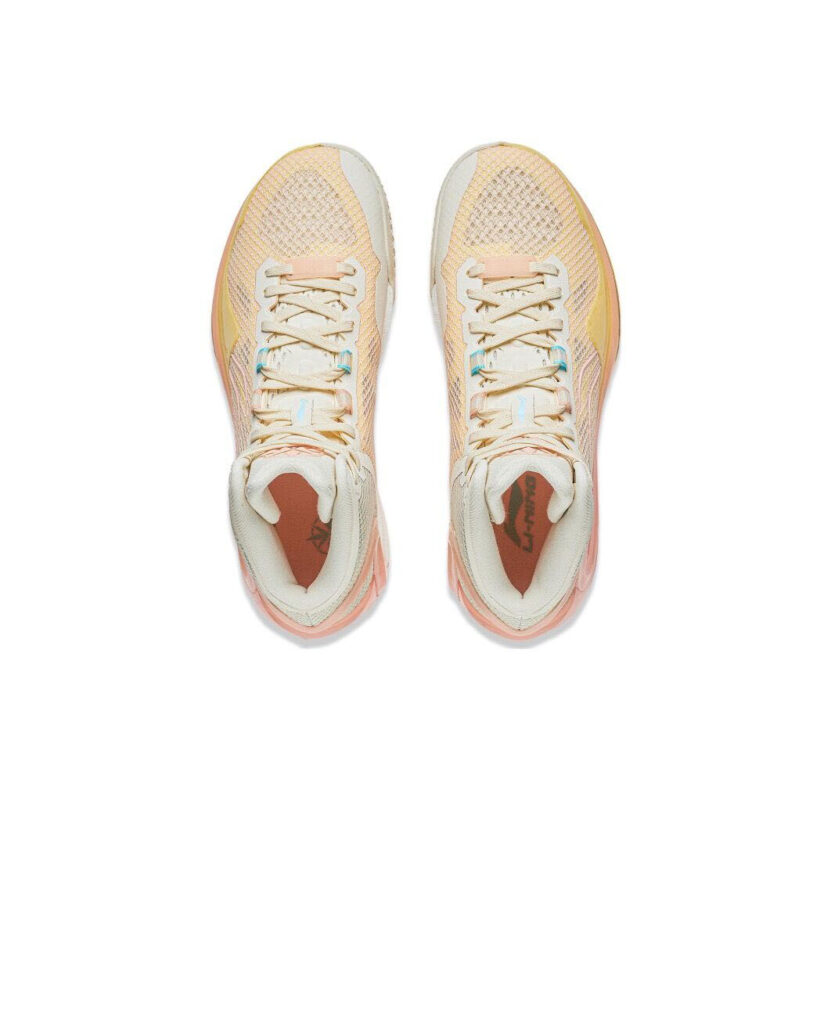 Li-Ning LiRen 4 High “Grapefruit” Premium Boom Basketball Shoes ...