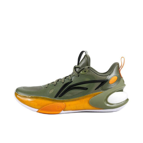 LiNing YuShuai 17 Low  Premium Boom Basketball Shoes in Green Orange
