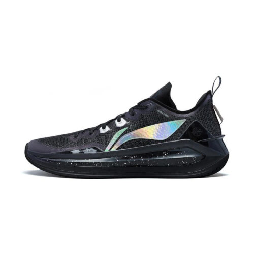 Li-Ning LiRen3 V2 Low "Obsidian" Premium Boom Basketball Shoes All Black