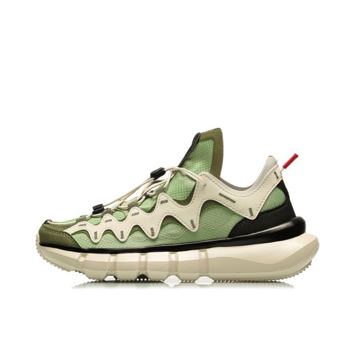 Women Li Ning Way of Wade Essence 2.3 "Labor Day"Lite Casual Fashion Sneakers in Army Green