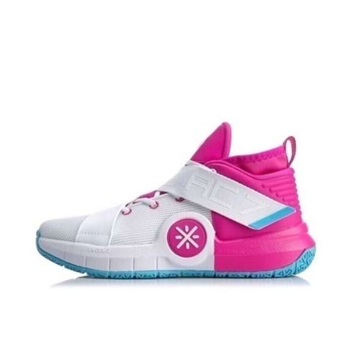 LiNing Way of Wade All City 7 White/Pink Fashion Basketball Shoes