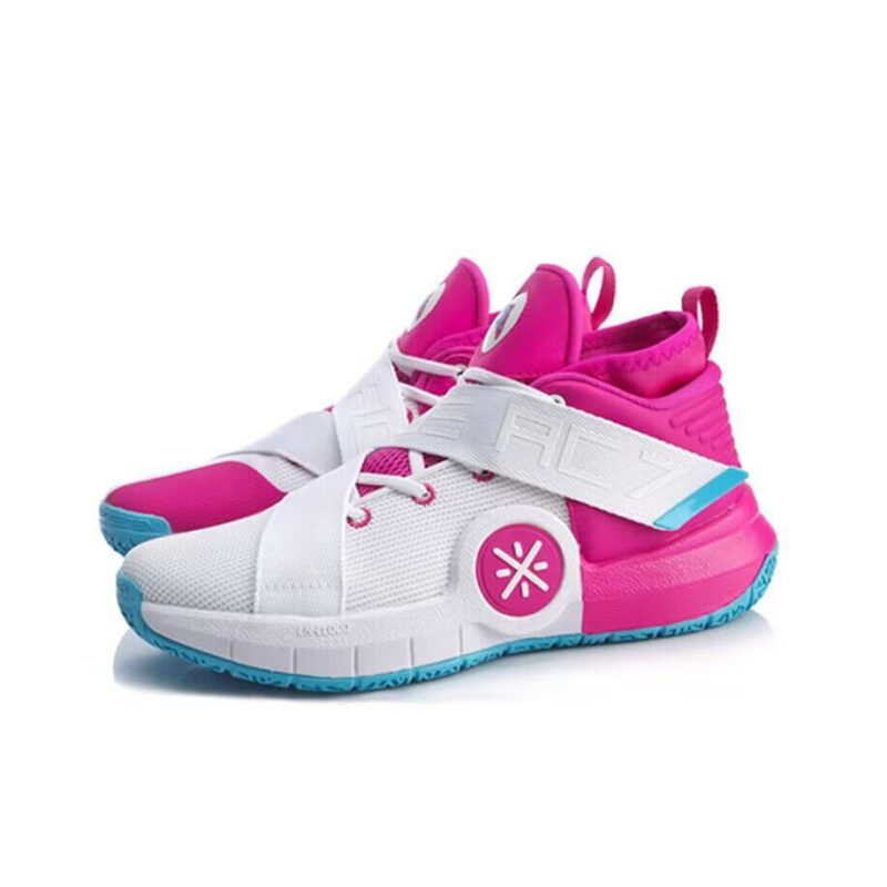 Lining Way Of Wade All City 7 Whitepink Fashion Basketball Shoes