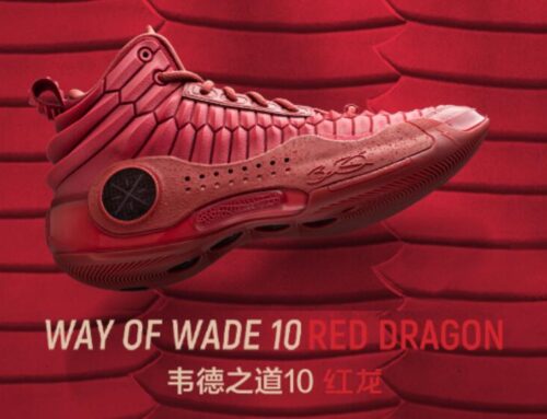 Way of Wade 10 “Dragon Scales” Basketball Shoes in Red and in White