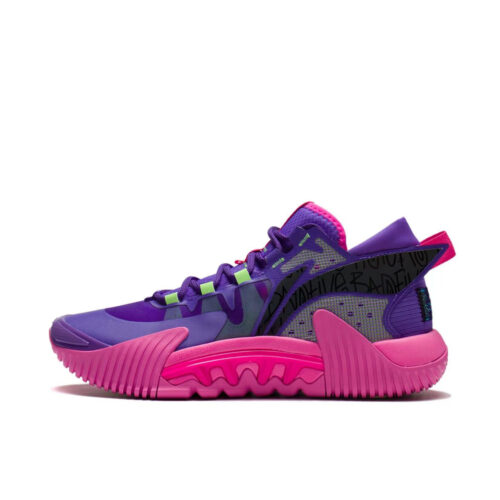 Li-Ning BadFive 2 Low Premium Boom Basketball Shoes in Purple/Pink