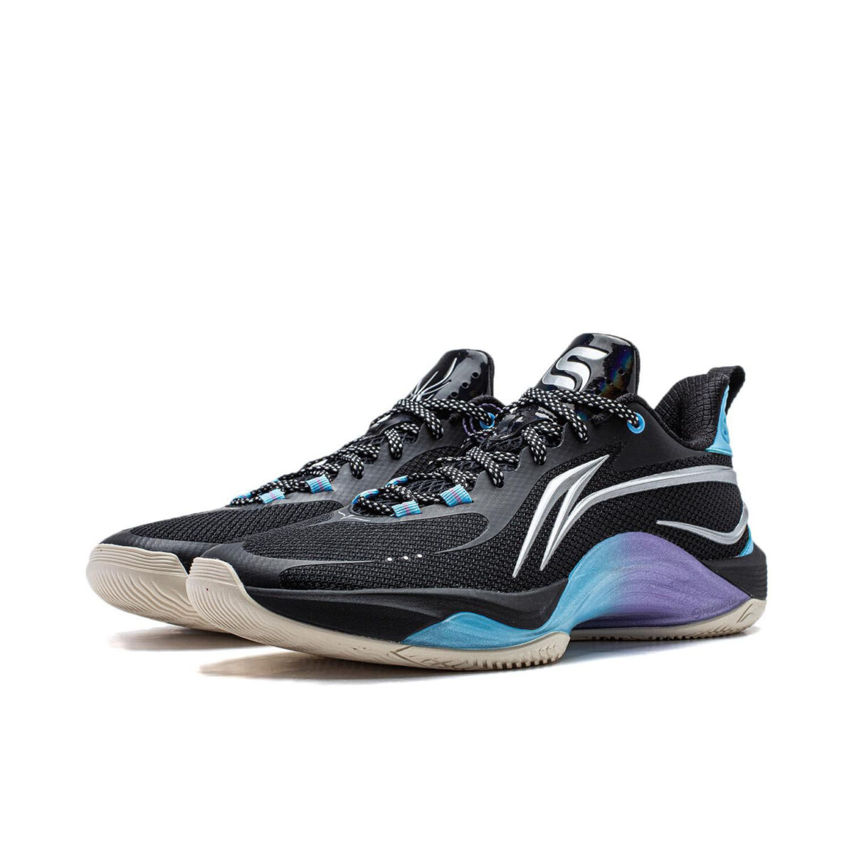 Little Ink Rockets Li-Ning ShanLing FVV “Little Ghost” Houston Rockets PE Sneakers Black ...