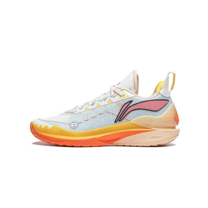 Li Ning Jimmy Butler JB2 YOUNG reflective children basketball shoes Milky white peach pink