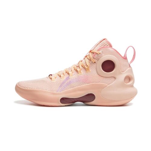 LiNing Yushuai Ultra "Rosy Clouds" Premium Boom Basketball Shoes in Orange Pink