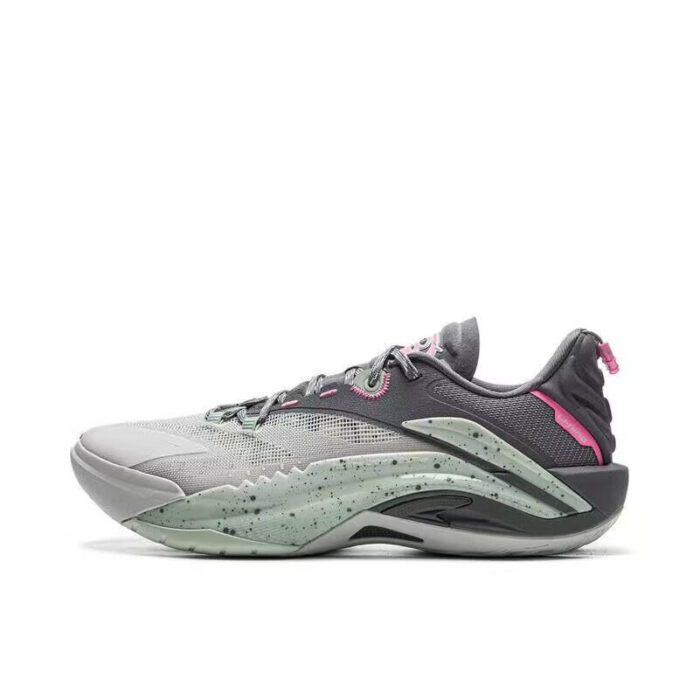 LiNing BadFive Guerrilla 1 Super Bouncy Outdoor Basketball Shoes in Grey