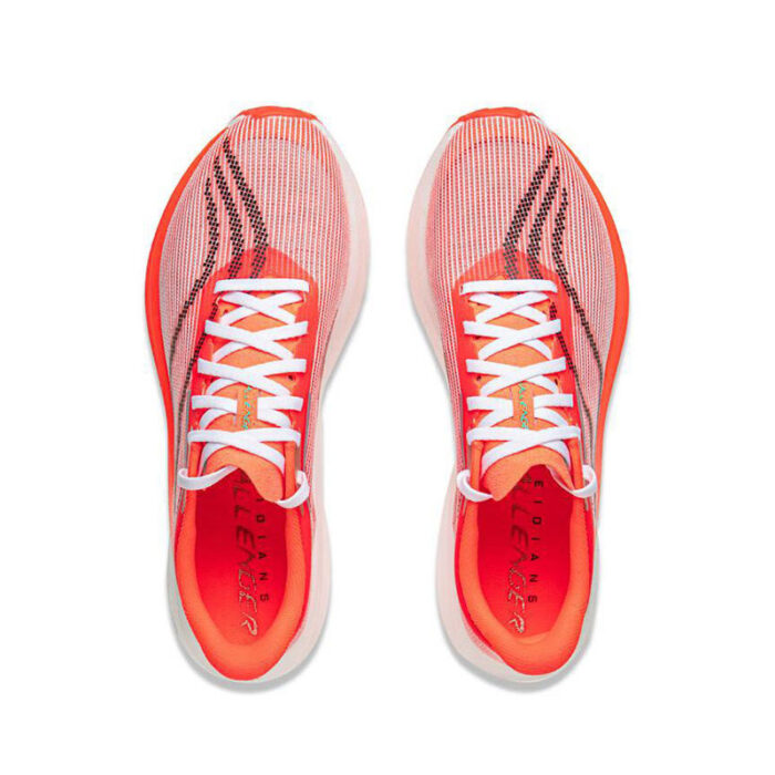 LiNing Challenger 5 Racing Running Shoes in Fruit Red - Image 5