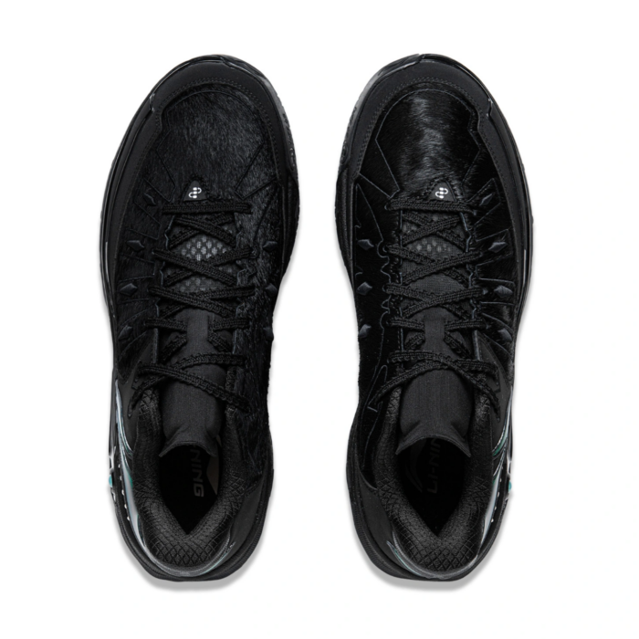 LiNing Jie Ao 2 "Black Panther" Fur Premium Boom Basketball Shoes Outdoor Limited Edition - Image 5