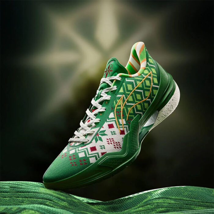 LiNing LiRen 5 Low Christmas “Sweater”  Basketball Shoes - Image 2