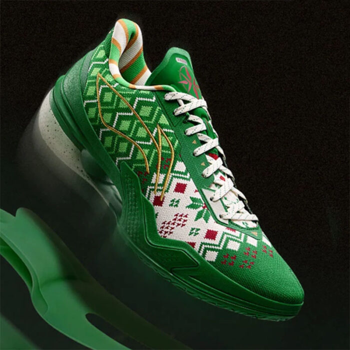 LiNing LiRen 5 Low Christmas “Sweater”  Basketball Shoes - Image 3