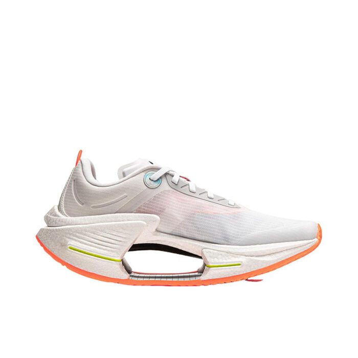 Li Ning Shadow 3 Essential Futuristic Running Shoes in Standard white /Orange - Image 2