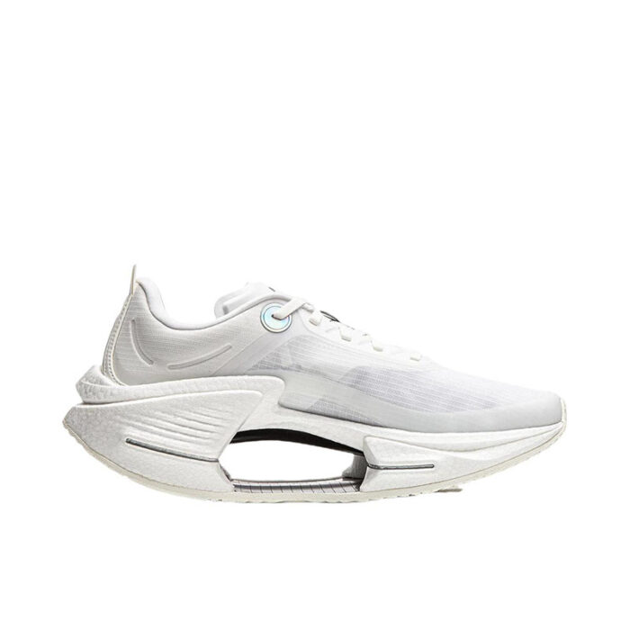 Li Ning Shadow 3 Essential Futuristic Running Shoes in Milky White - Image 2