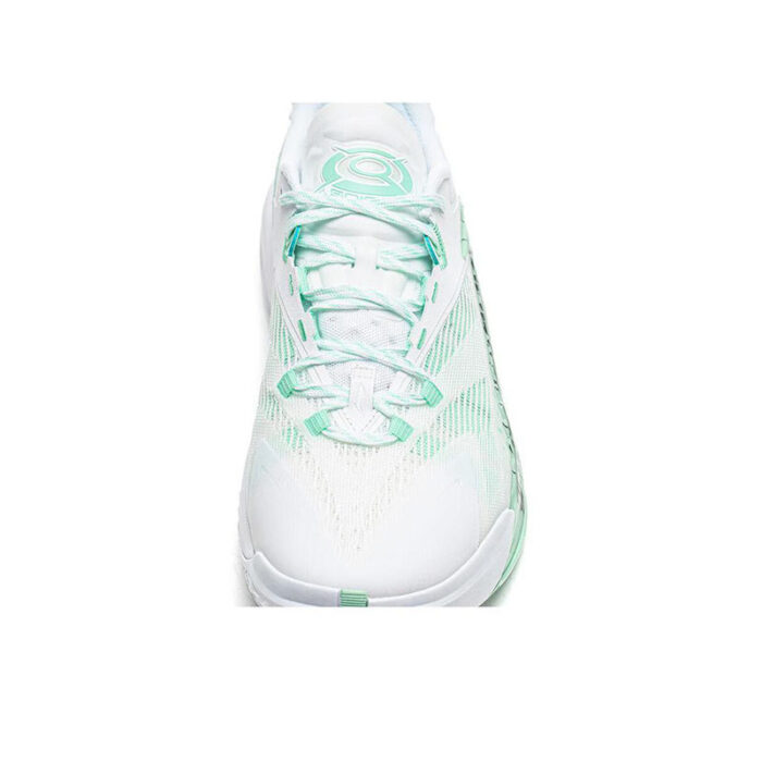 LiNing BadFive Guerrilla 1 Super Bouncy Outdoor Basketball Shoes in white green - Image 8