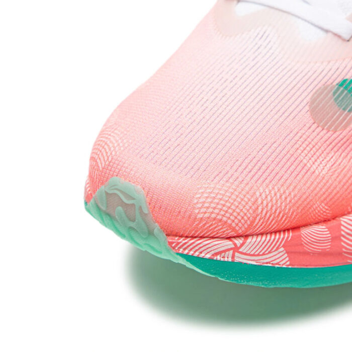 LiNing Challenger 5 ELITE “Xima ” Running Shoes in White Pink Green - Image 10