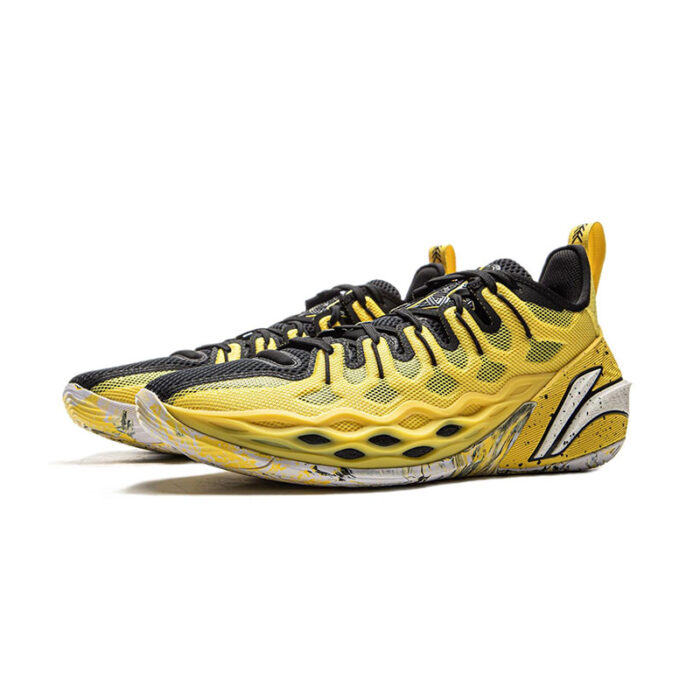 LiNing Jimmy Butler JB Buckets Tyler Junior College (TJC) Basketball Shoes Yellow/Black - Image 4