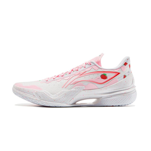 LiNing Liren 5 Low - Strawberry Milkshake - White/ Pink