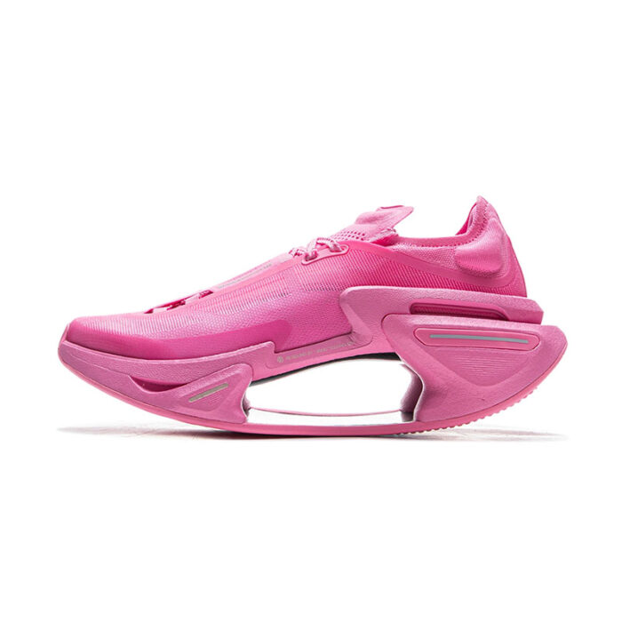 Li Ning Shadow 3 Pro Futuristic Running Shoes Barbie Pink Racing Fashion Sneakers