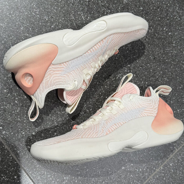 LiNing Yushuai Ultra LOW "Peach Pink" Premium Boom Basketball Shoes - Image 4