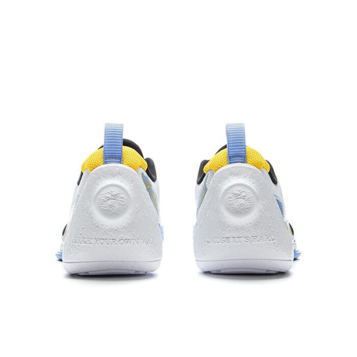 Li Ning Way of Wade All City 13 Basketball Shoes For Kids Youth Boys and Girls in White Blue - Image 7