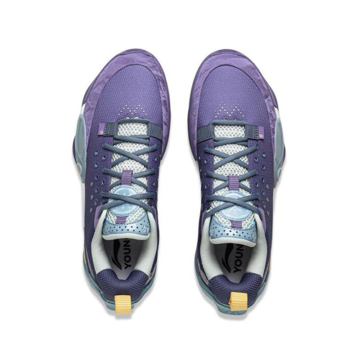 Li Ning Way of Wade All City 13 "Lavender"Basketball Shoes For Kids Youth Boys and Girls - Image 4