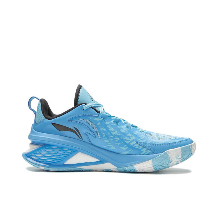 Li Ning Power 11 Premium Nucleus Aggregation Air Attack Professional Basketball Shoes in Blue - Image 2